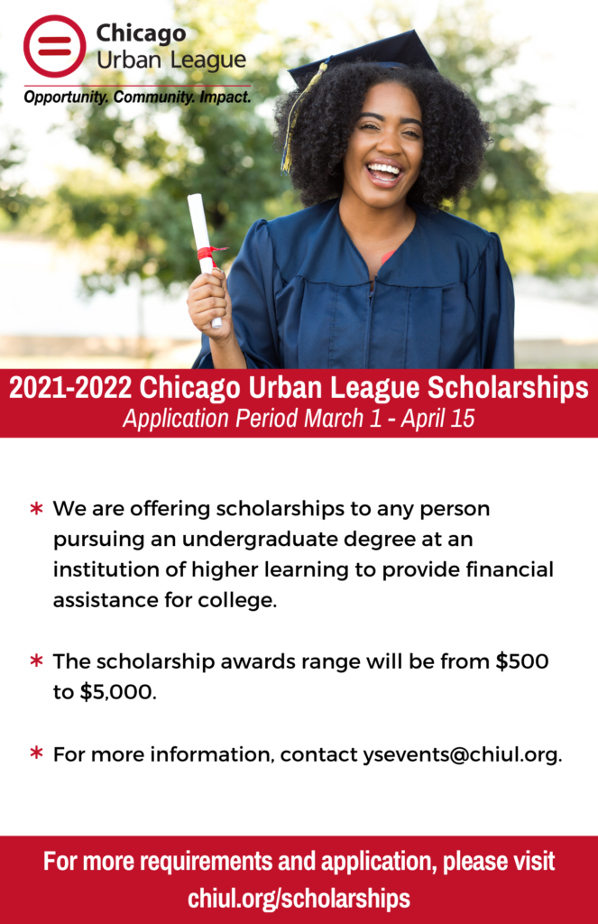 20212022 Chicago Urban League Scholarships Chicago Urban League